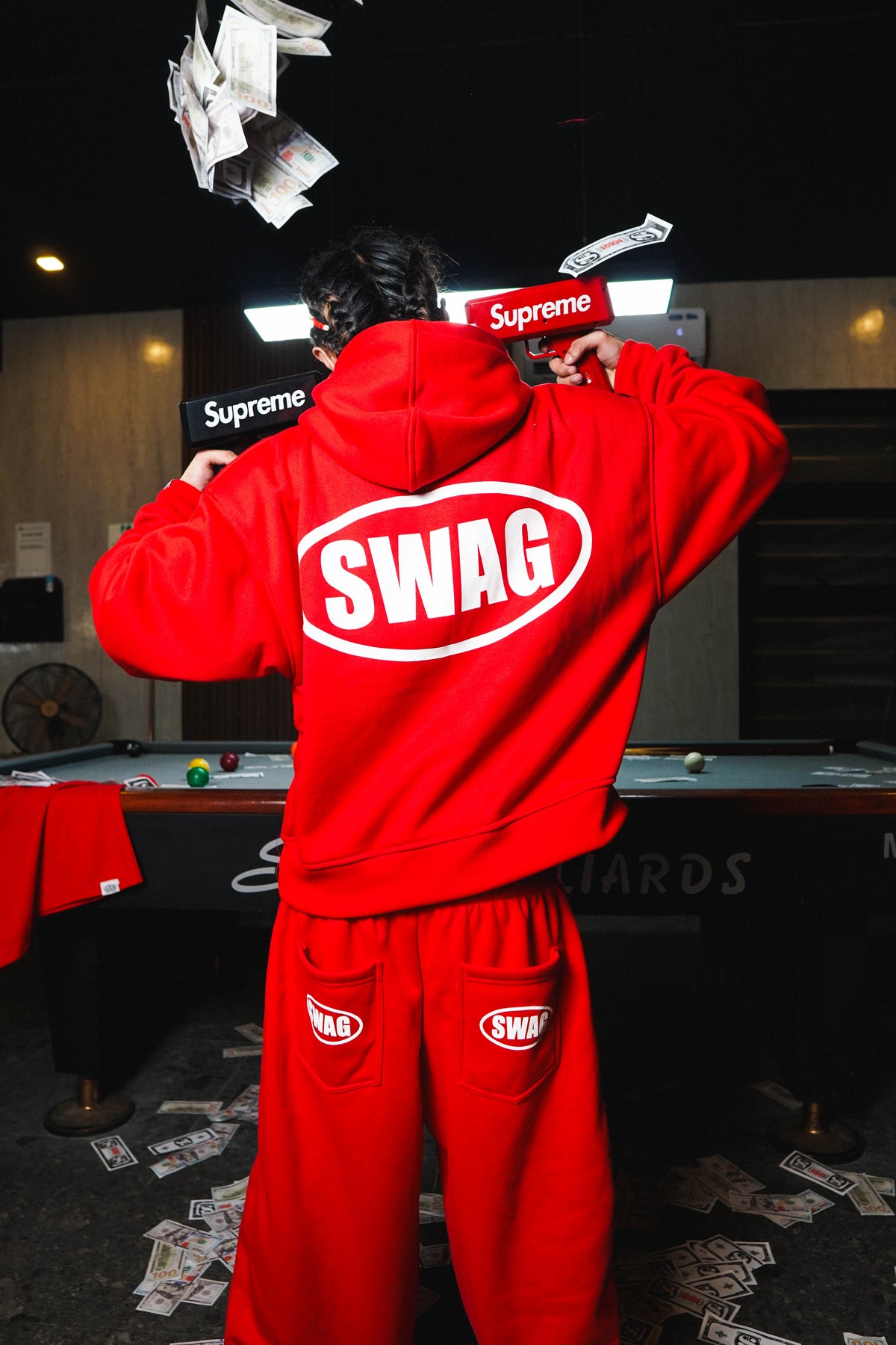 UNION SWAG - SWAG V.2 RED HOODIE