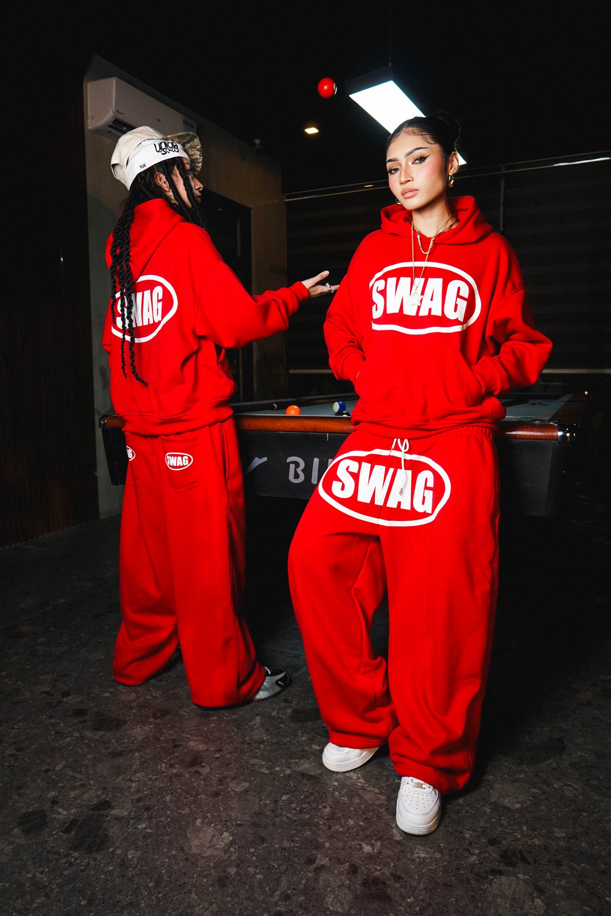 UNION SWAG - SWAG V.2 RED HOODIE