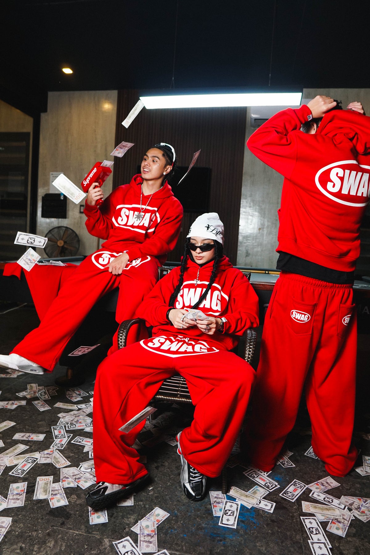 UNION SWAG - SWAG V.2 RED HOODIE