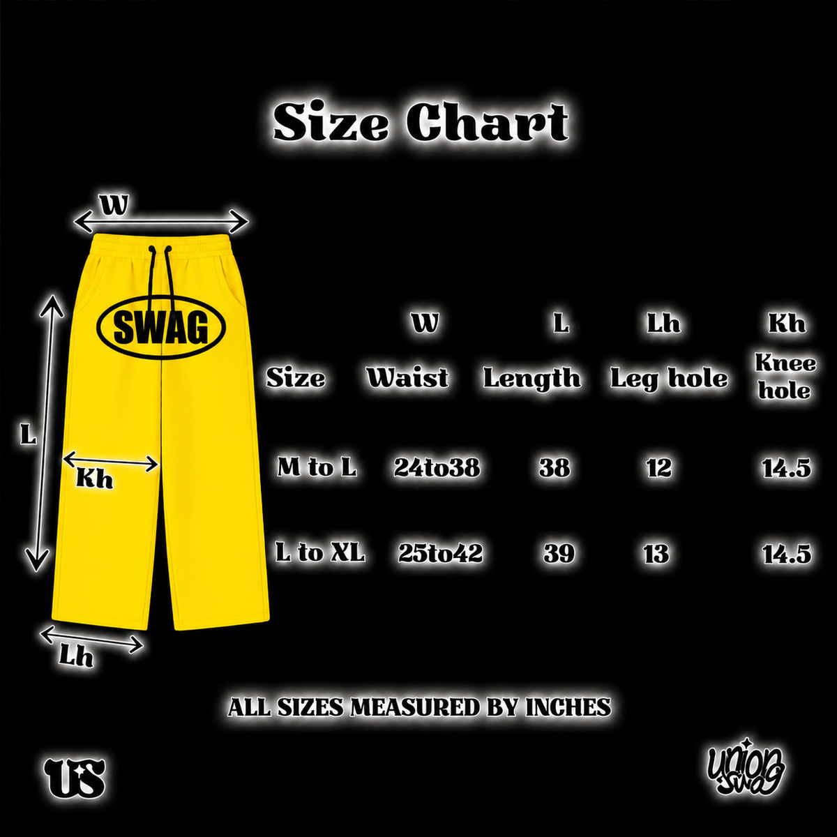 UNION SWAG - SWAG V.2 YELLOW PANTS