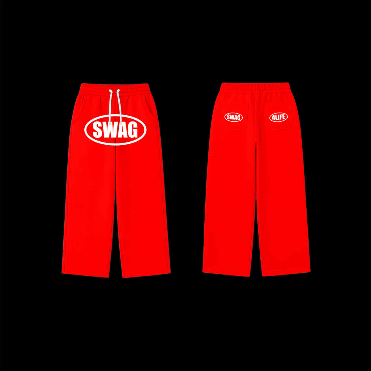 UNION SWAG - SWAG V.2 RED PANTS