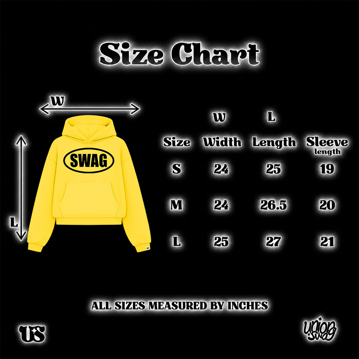 UNION SWAG - SWAG V.2 YELLOW HOODIE